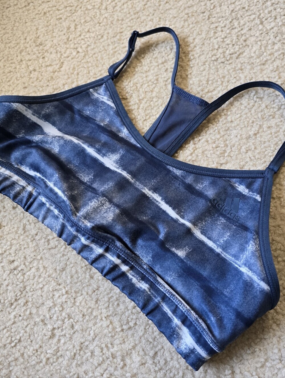 Adidas Adjustable Straps Climacool Sports Bra Womens Size Medium